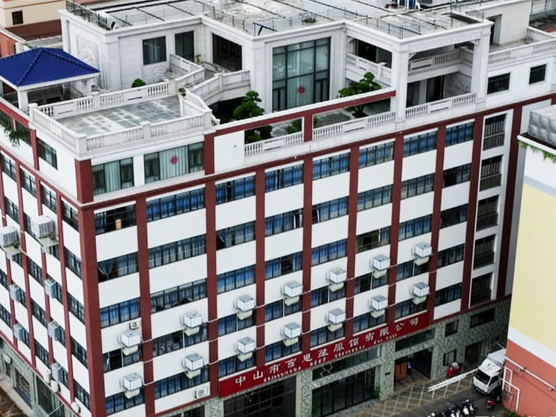 Aerial view of BStar Apparel Factory in Zhongshan
