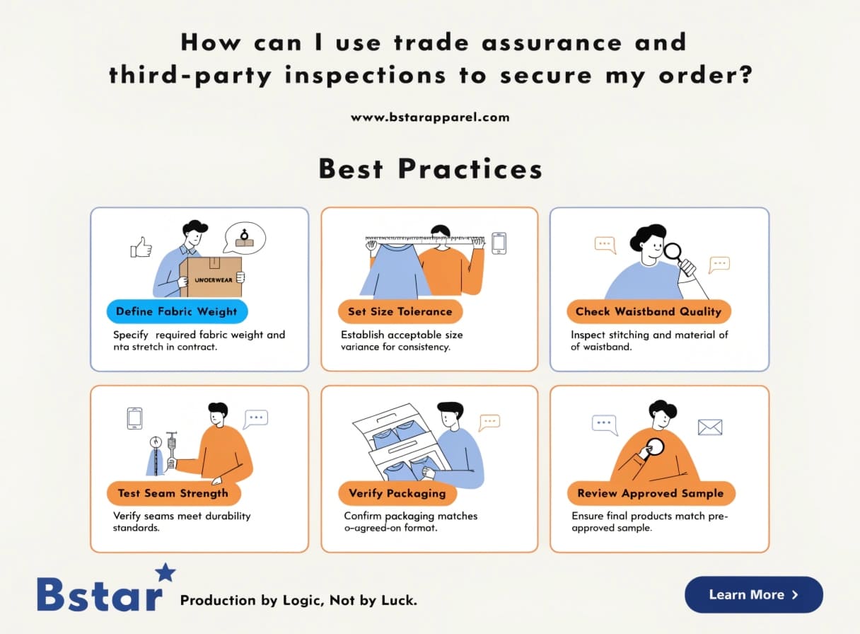 trade assurance underwear inspection