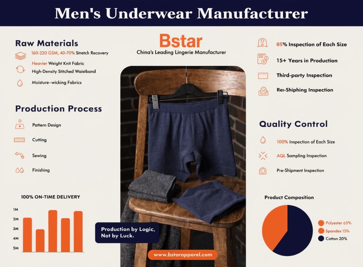 men's underwear manufacturer China