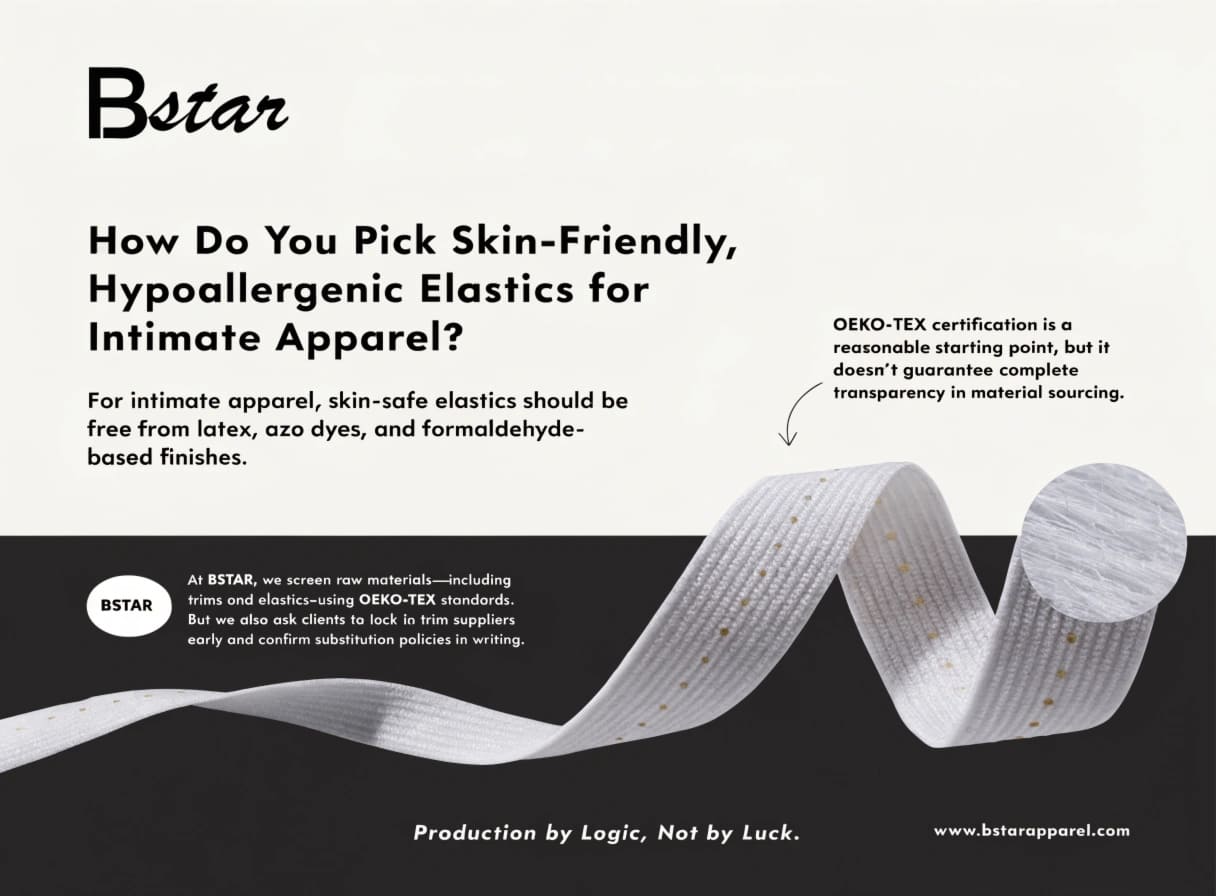hypoallergenic elastic for underwear