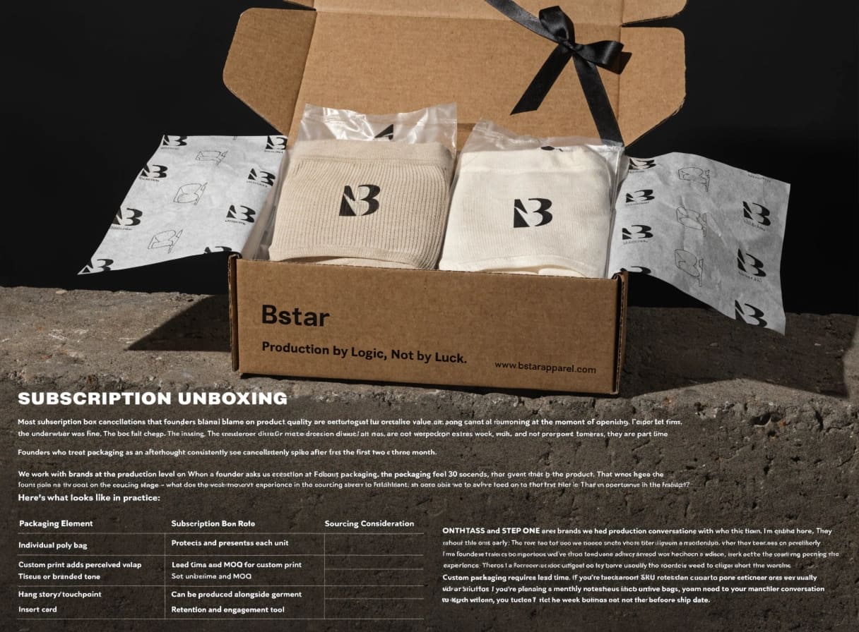 Custom Packaging for Subscription Underwear Unboxing Experience custom packaging subscription underwear box