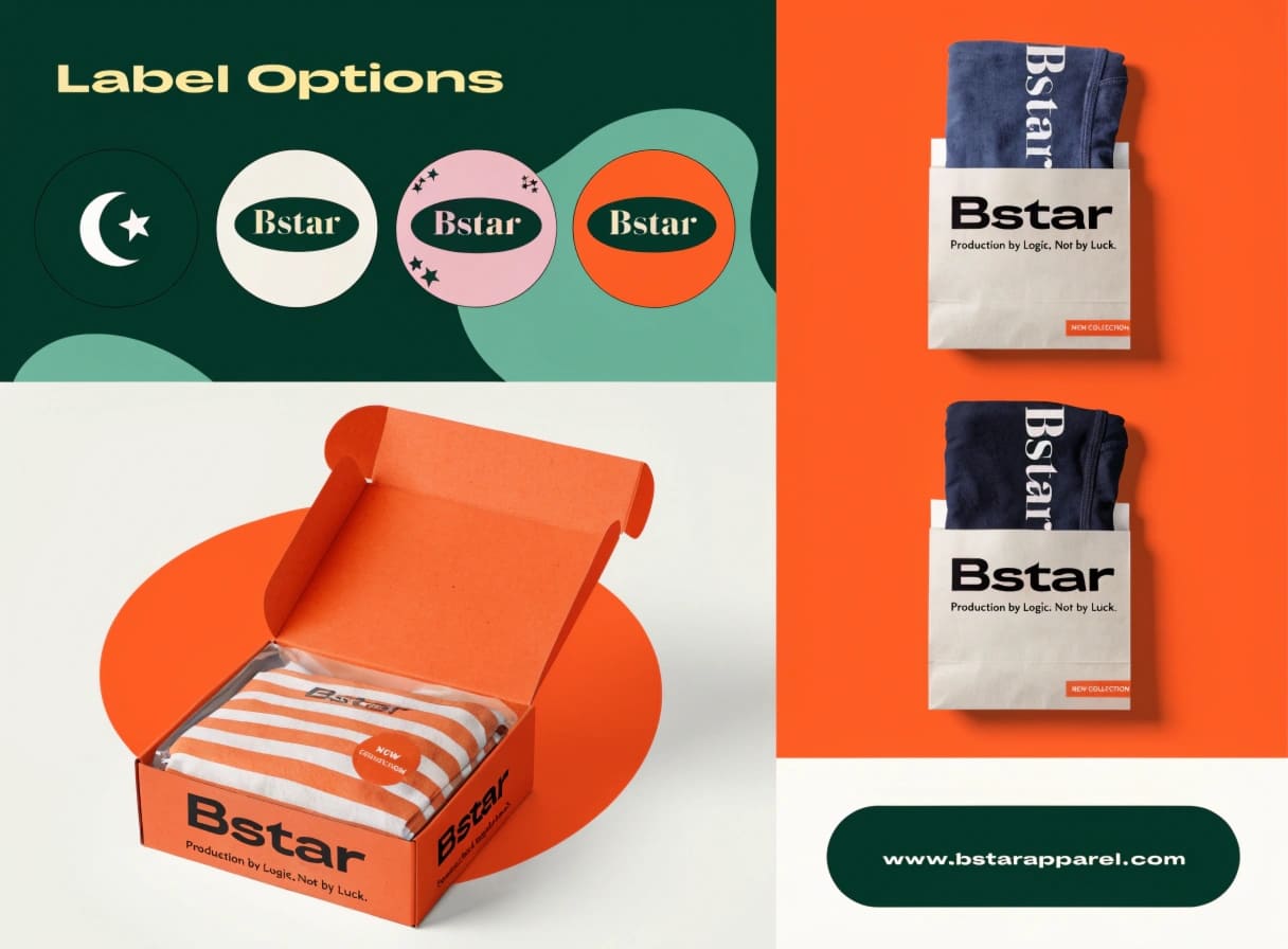 Brand Differentiation Through Custom Underwear Design Custom underwear brand identity design including packaging and label options