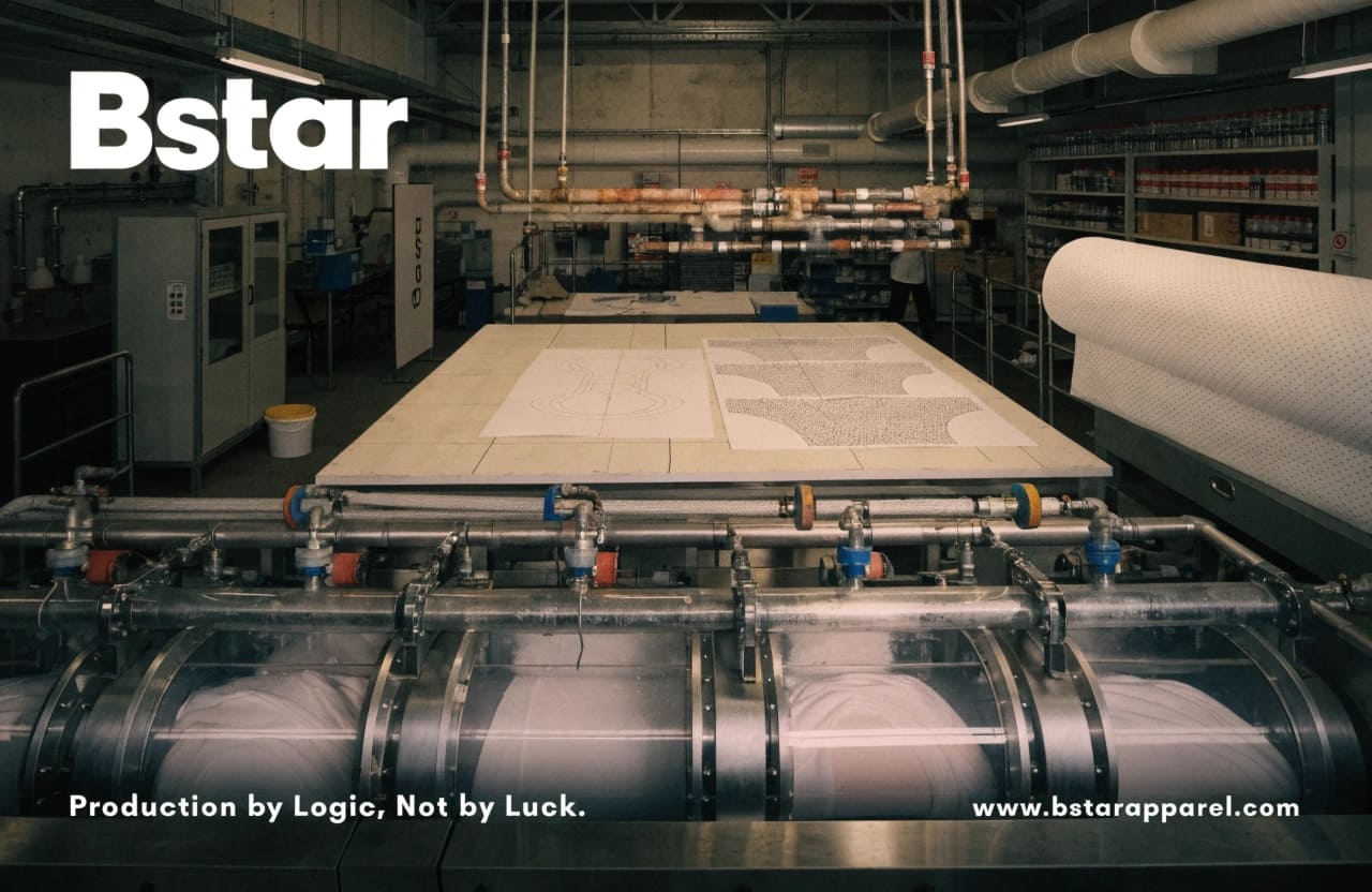 Green production processes in underwear factory