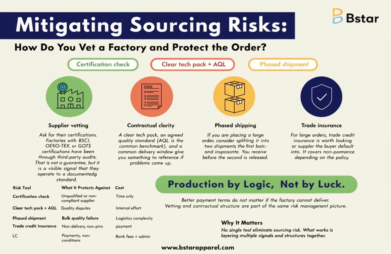 Supplier Vetting and Risk Mitigation for International Apparel Sourcing Supplier vetting and sourcing risk mitigation