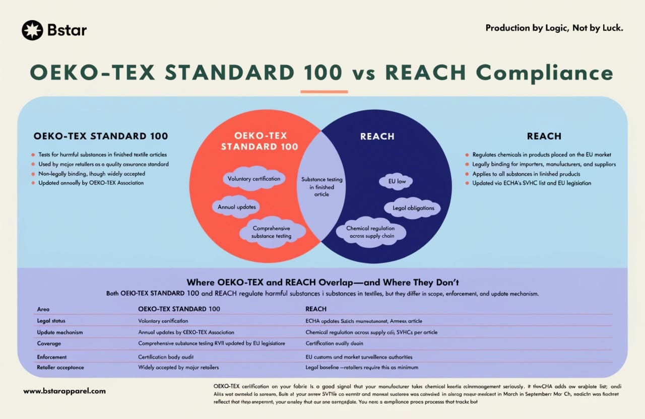 OEKO-TEX vs REACH Compliance