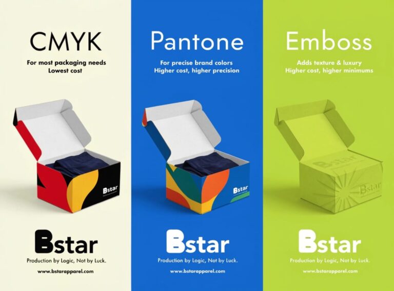 Private label underwear packaging customization options