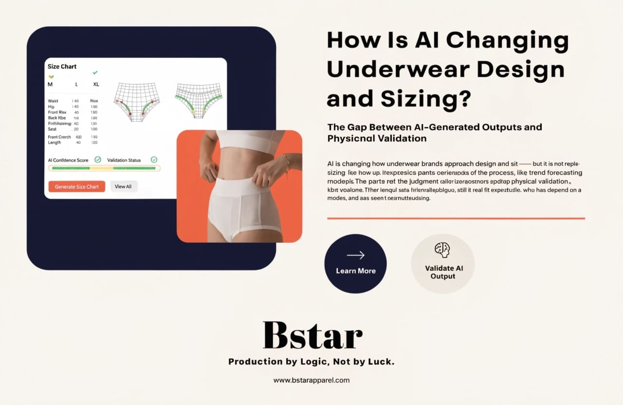 AI Impact on Underwear Design and Sizing AI underwear design and sizing technology