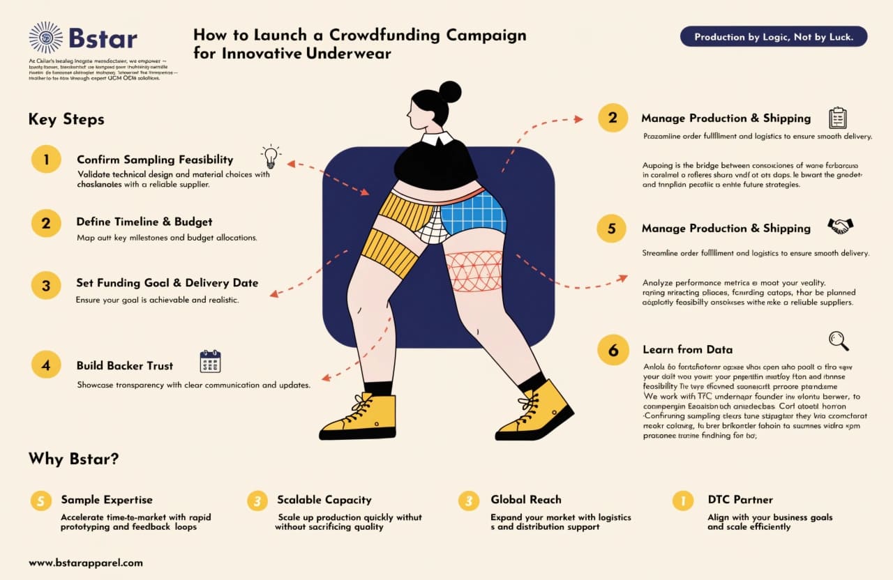 How to Launch a Crowdfunding Campaign for Innovative Underwear crowdfunding underwear campaign launch guide