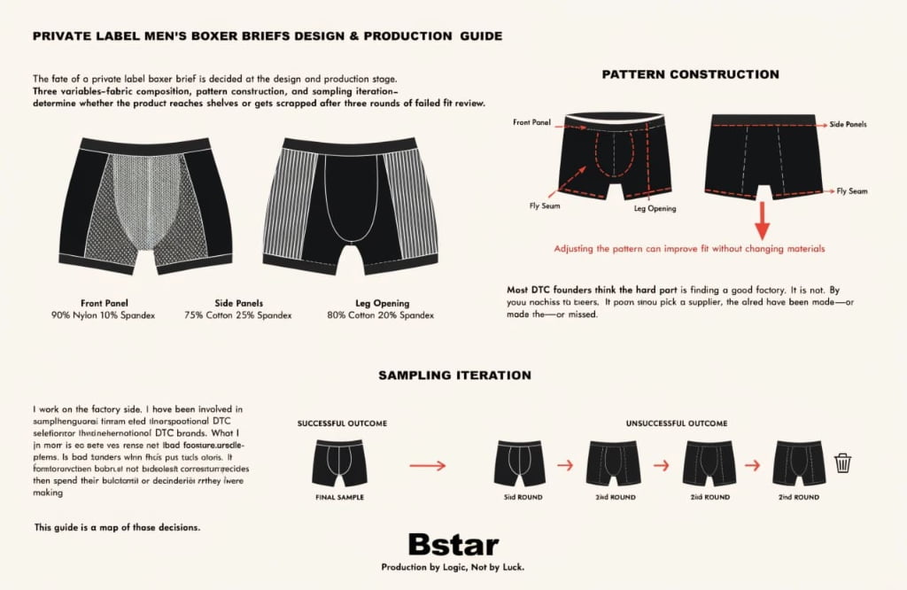 Private Label Men’s Boxer Briefs: Design and Production Guide