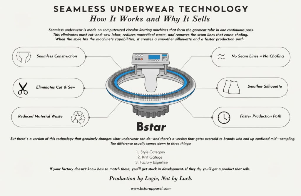 Seamless Underwear Technology: How It Works and Why It Sells