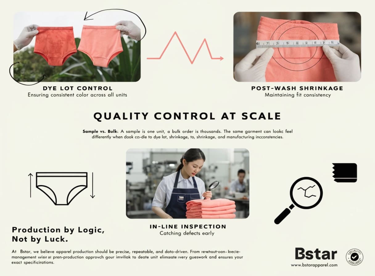 Standardizing Quality Control for Underwear Brand Scale Quality control testing for underwear at scale