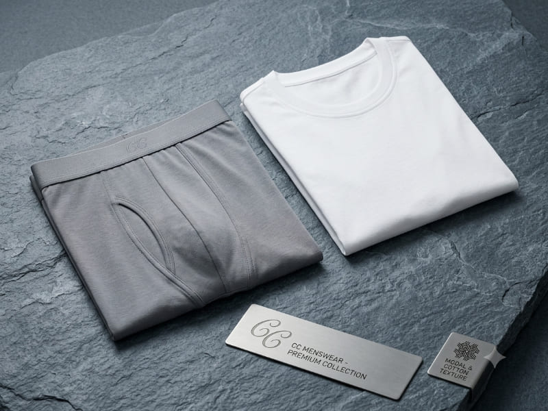 Men's undergarments manufacturing - boxer briefs and undershirts