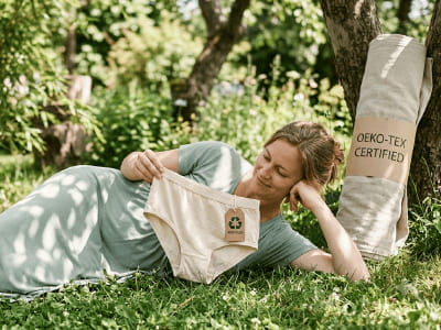 Sustainable underwear factory - organic cotton processing