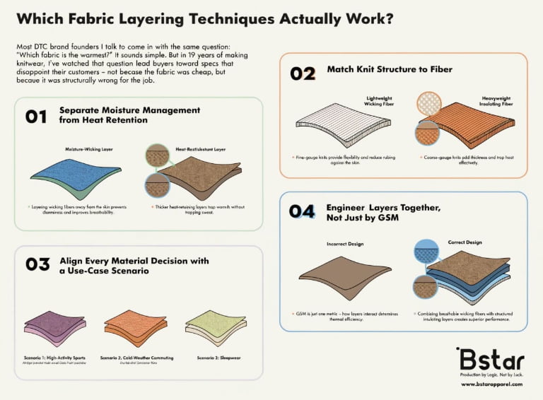Thermal Underwear Manufacturing: Fabric Layering Techniques
